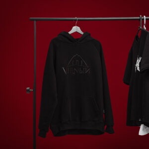 Худи «VERNЫЙ» с черным принтом
